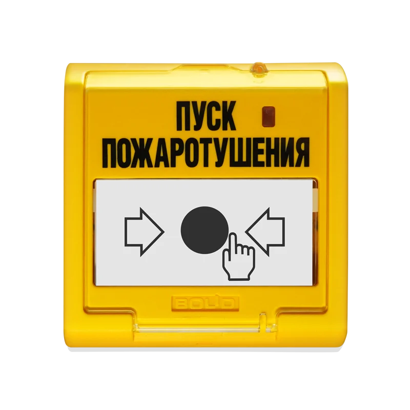 Аварийная кнопка ПУСК ДУ Болид УДП-513-3М